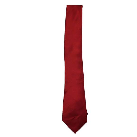 NEW ALFANI men's designer tie in red - Picture 1 of 3